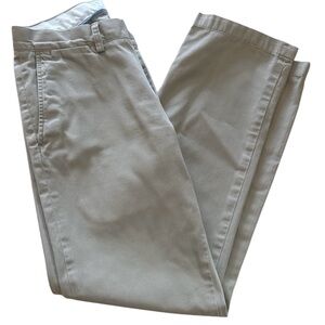 Polo Ralph Lauren Men’s Khaki Chinos Classic Fit Flat Front Button Pockets 30x32